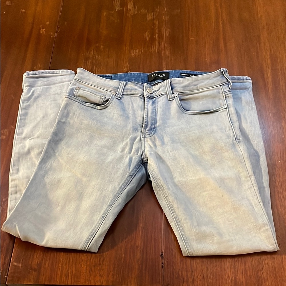Men’s Skinny Light Blue Jeans